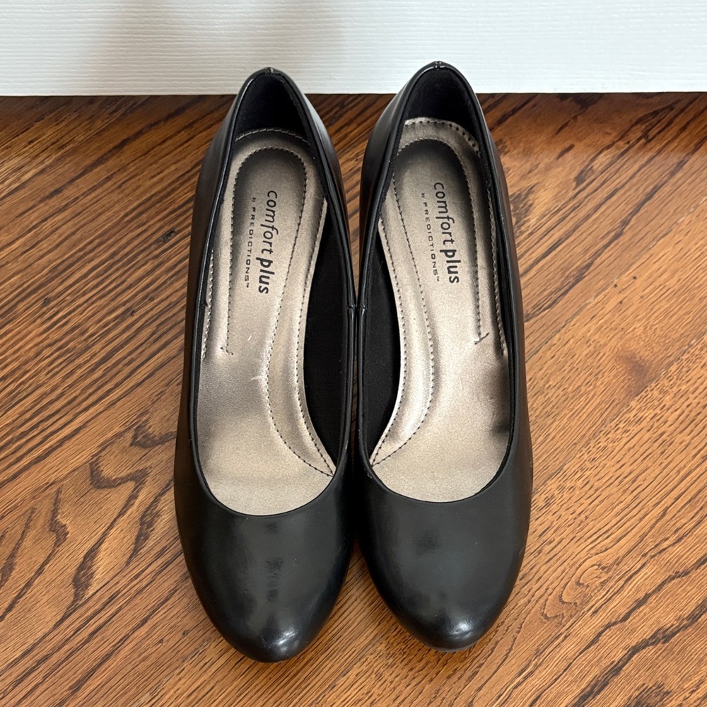 Comfort Plus by Predictions Black Heels
